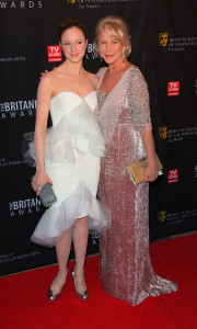 Andrea Riseborough and Helen Mirren .BAFTA Los Angeles 2011 Britannia Awards  held  at The Beverly H