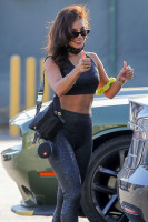Vanessa Hudgens - arriving at the gym in Los Angeles, 7/6/2020