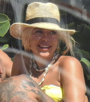 Gabby Allen sizzles in the Spanish sunshine of Ibiza, 7/23/2020
