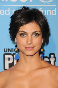 LOS ANGELES, CA - MARCH 15:  Actress Morena Baccarin arrives at UNICEF Playlist With The A-List at E
