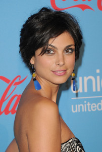 LOS ANGELES, CA - MARCH 15:  Actress Morena Baccarin arrives at UNICEF Playlist With The A-List at E